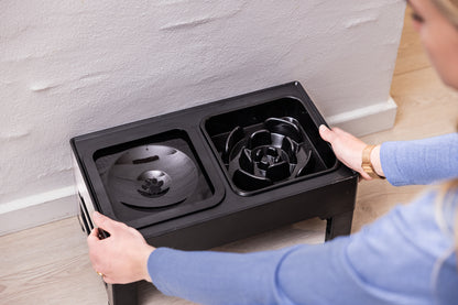 MoveDog slow feeder madstation med antispild vandskål